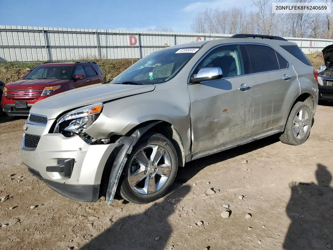 2GNFLFEK8F6240659 2015 Chevrolet Equinox Lt