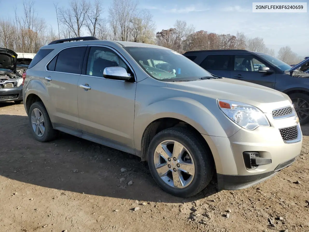 2GNFLFEK8F6240659 2015 Chevrolet Equinox Lt