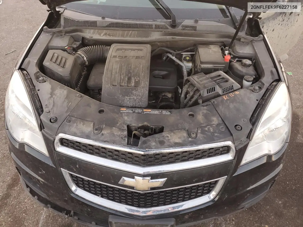 2GNFLFEK9F6227158 2015 Chevrolet Equinox Lt