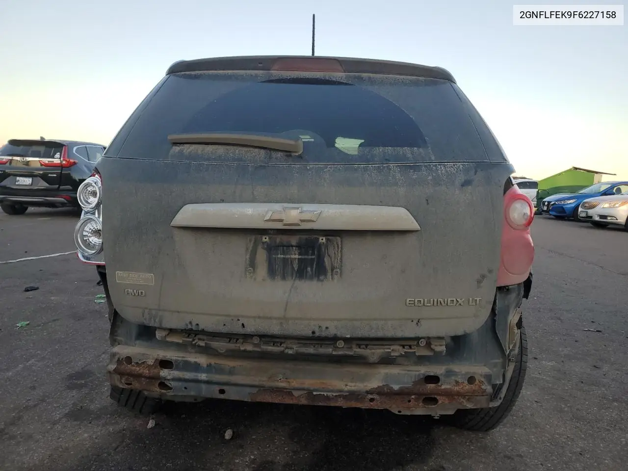 2GNFLFEK9F6227158 2015 Chevrolet Equinox Lt