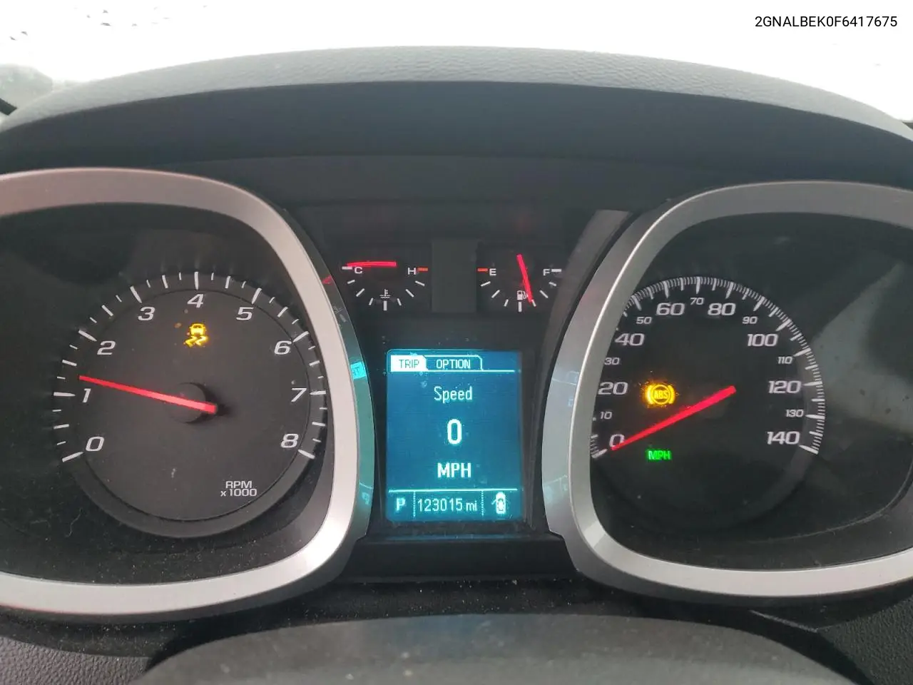 2GNALBEK0F6417675 2015 Chevrolet Equinox Lt