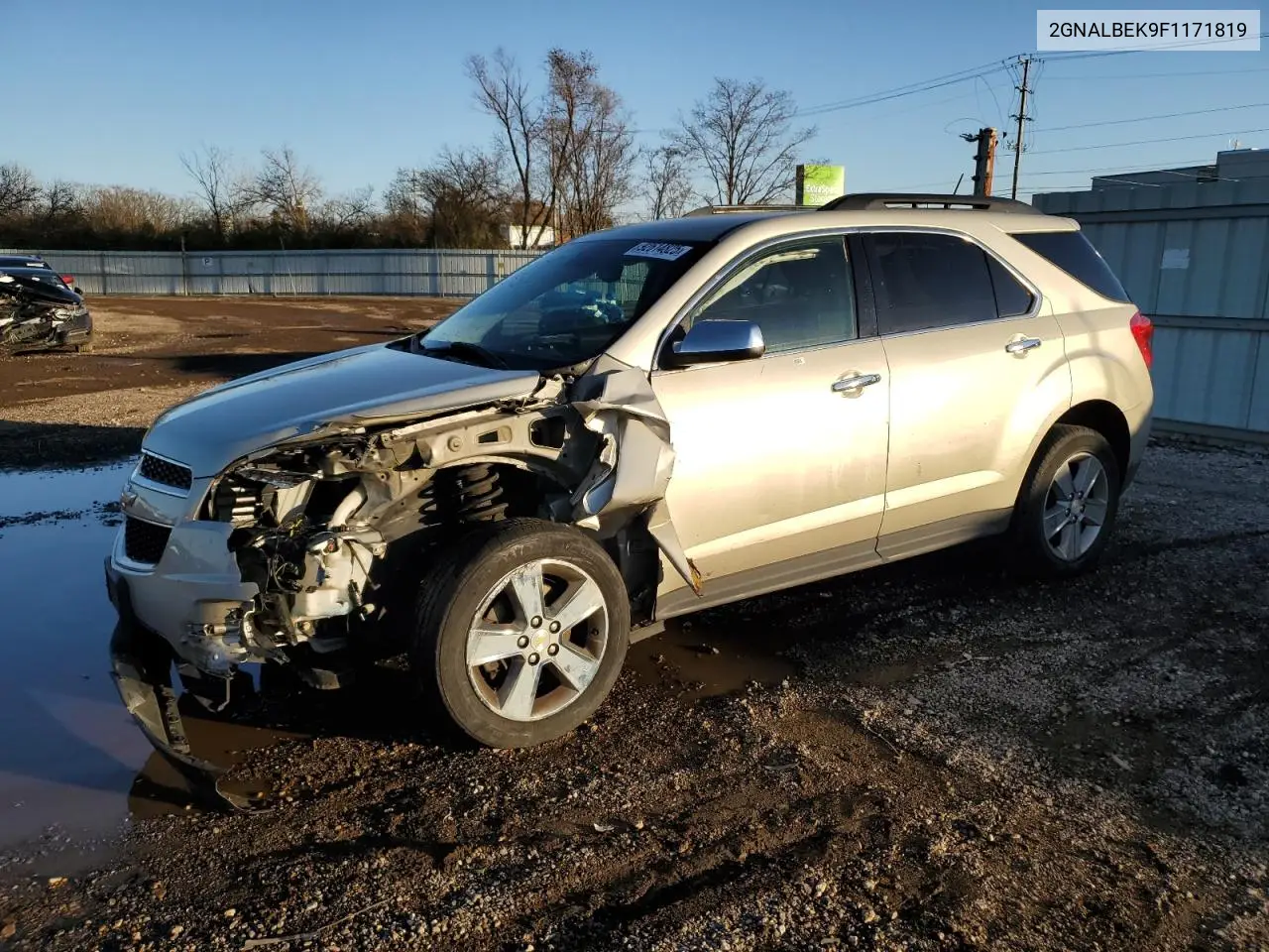 2GNALBEK9F1171819 2015 Chevrolet Equinox Lt