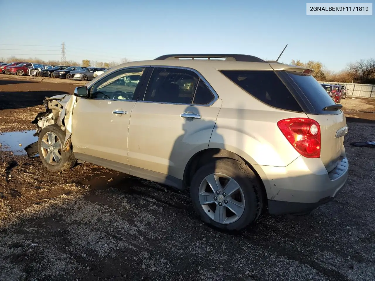 2GNALBEK9F1171819 2015 Chevrolet Equinox Lt