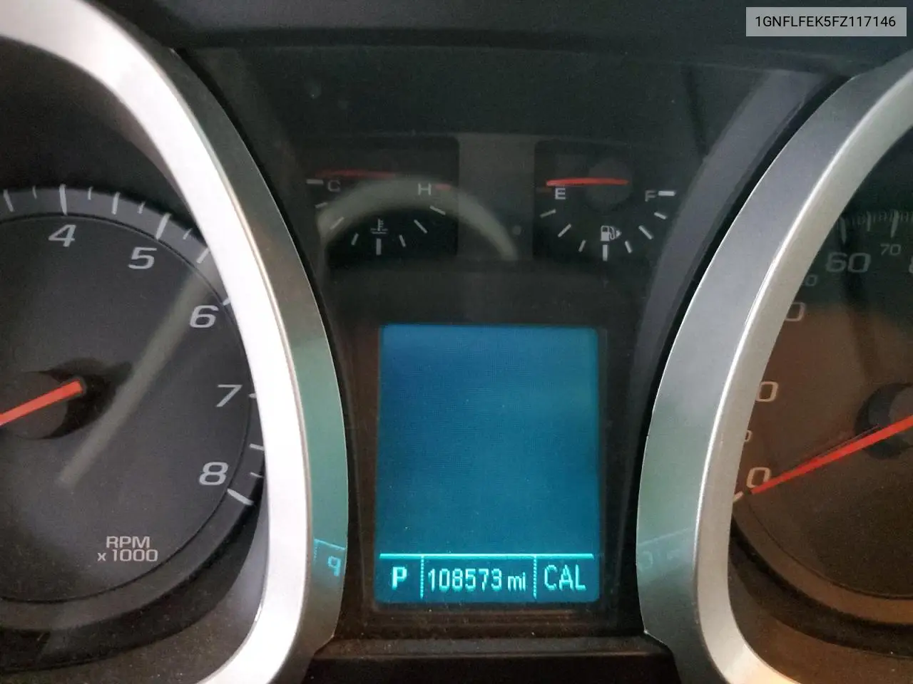 1GNFLFEK5FZ117146 2015 Chevrolet Equinox Lt