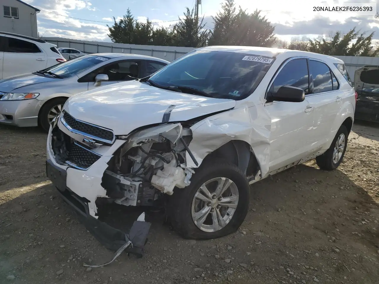 2GNALAEK2F6236393 2015 Chevrolet Equinox Ls
