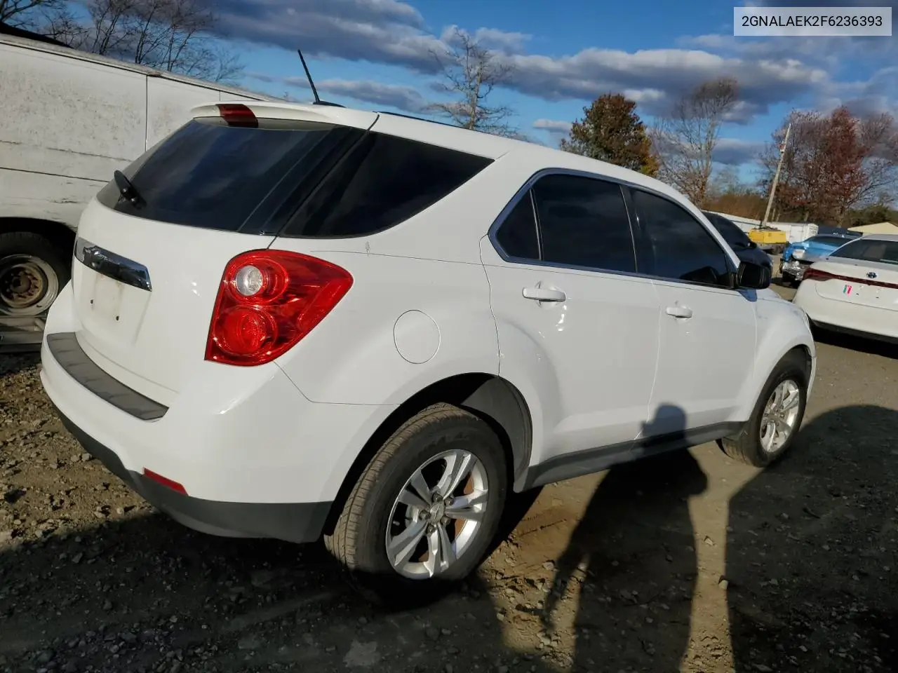 2GNALAEK2F6236393 2015 Chevrolet Equinox Ls
