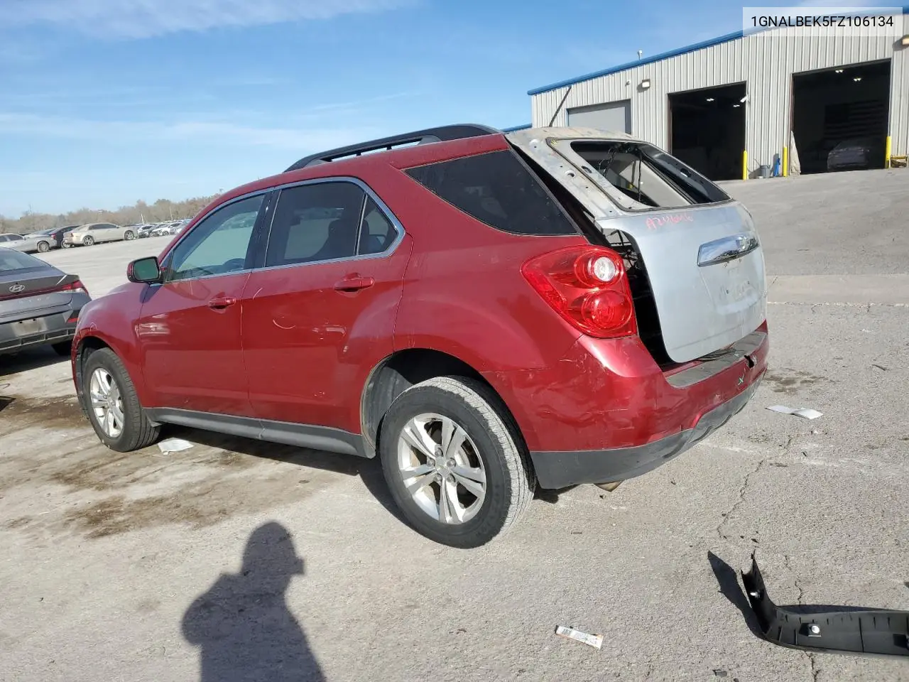 1GNALBEK5FZ106134 2015 Chevrolet Equinox Lt