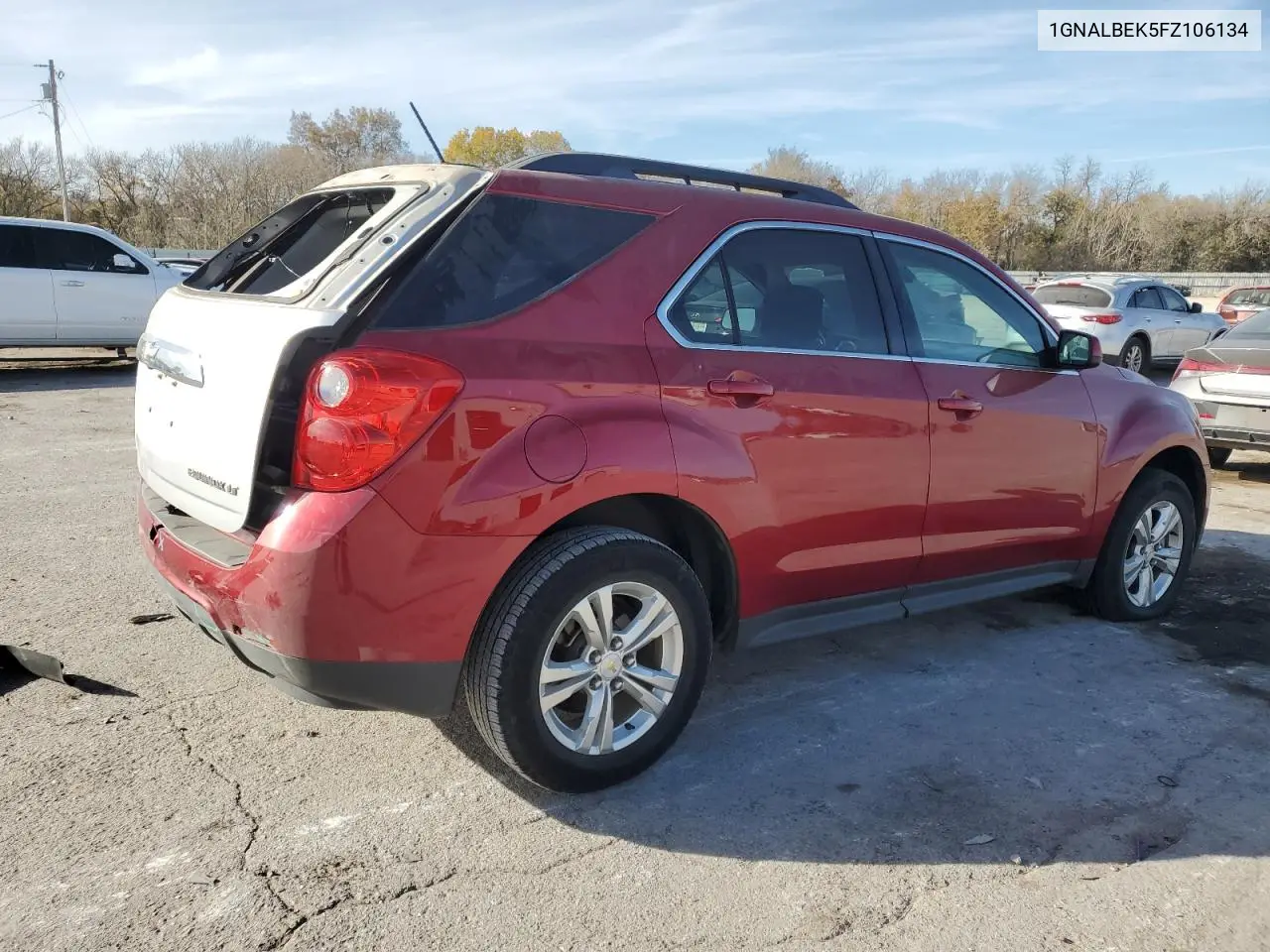 1GNALBEK5FZ106134 2015 Chevrolet Equinox Lt