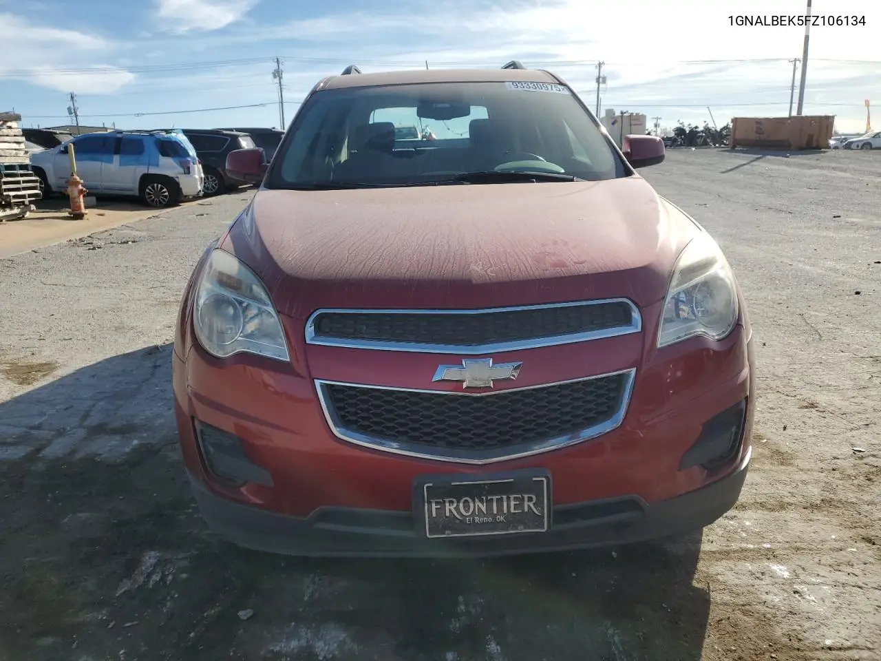 1GNALBEK5FZ106134 2015 Chevrolet Equinox Lt