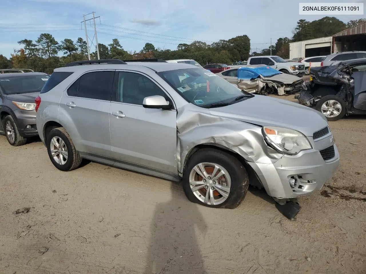 2GNALBEK0F6111091 2015 Chevrolet Equinox Lt