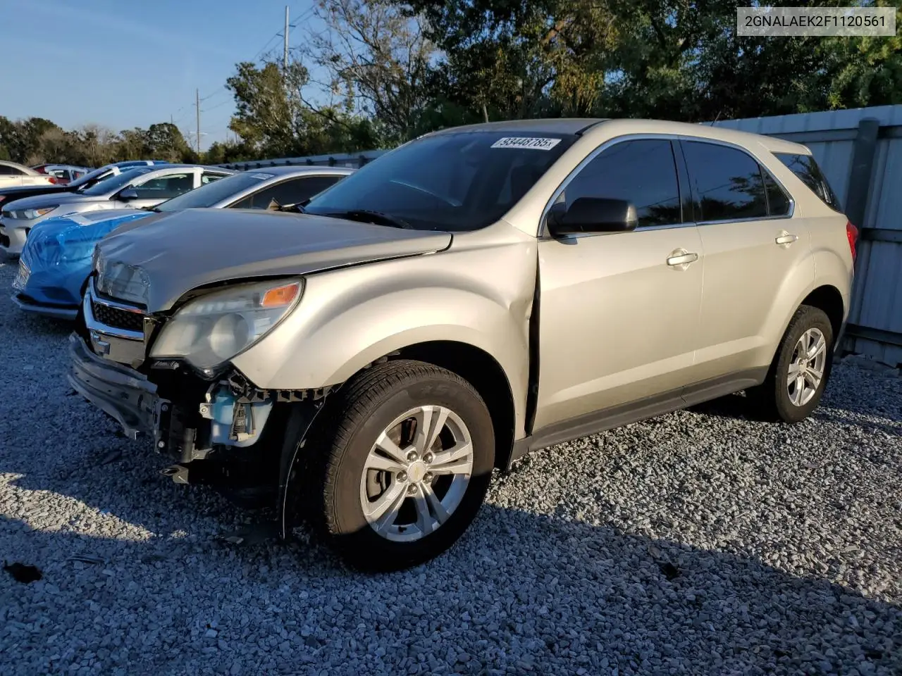 2GNALAEK2F1120561 2015 Chevrolet Equinox Ls