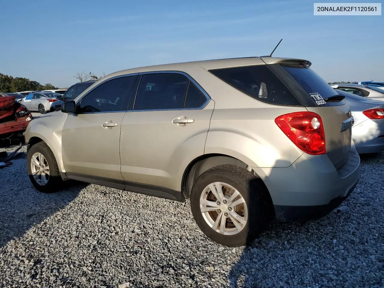 2GNALAEK2F1120561 2015 Chevrolet Equinox Ls