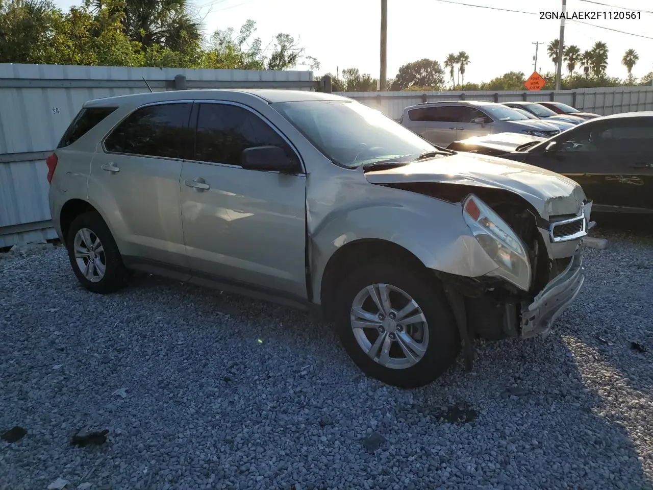 2GNALAEK2F1120561 2015 Chevrolet Equinox Ls