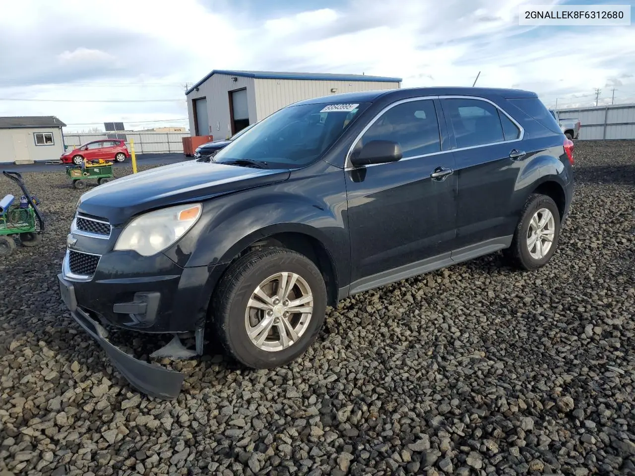 2GNALLEK8F6312680 2015 Chevrolet Equinox L