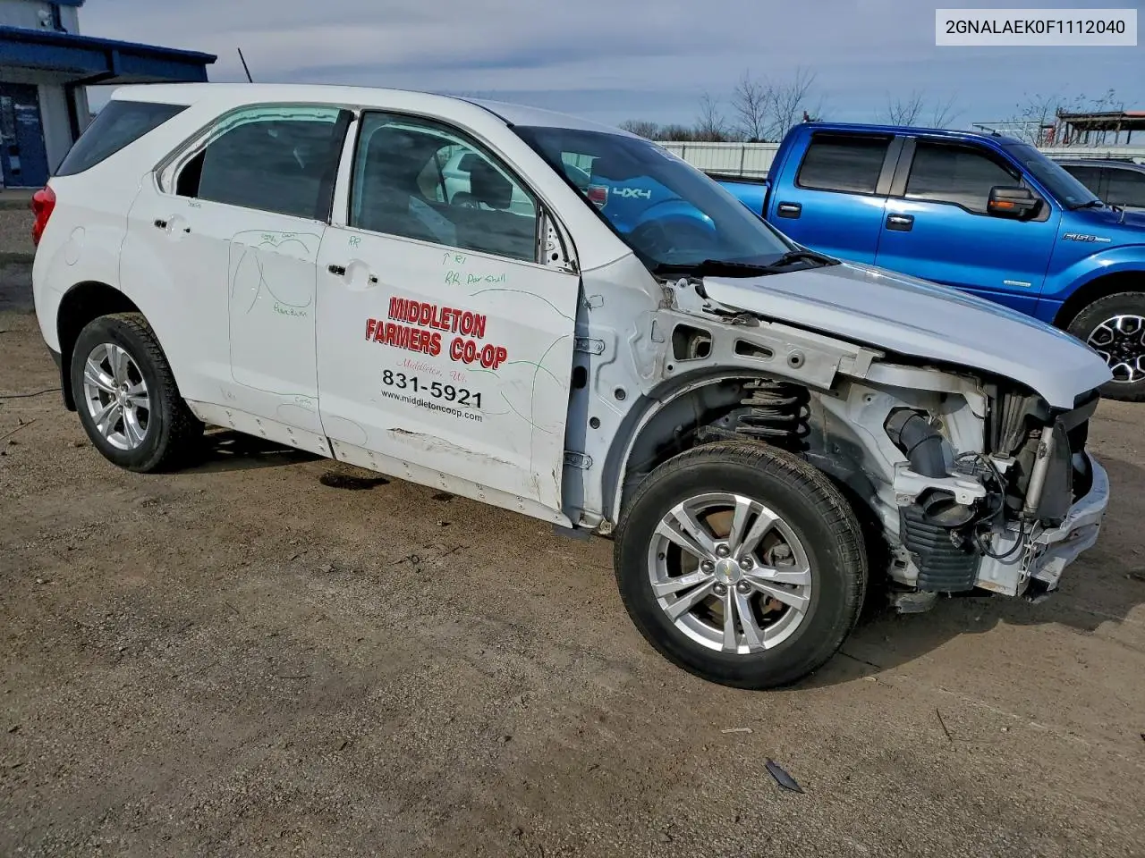 2GNALAEK0F1112040 2015 Chevrolet Equinox Ls