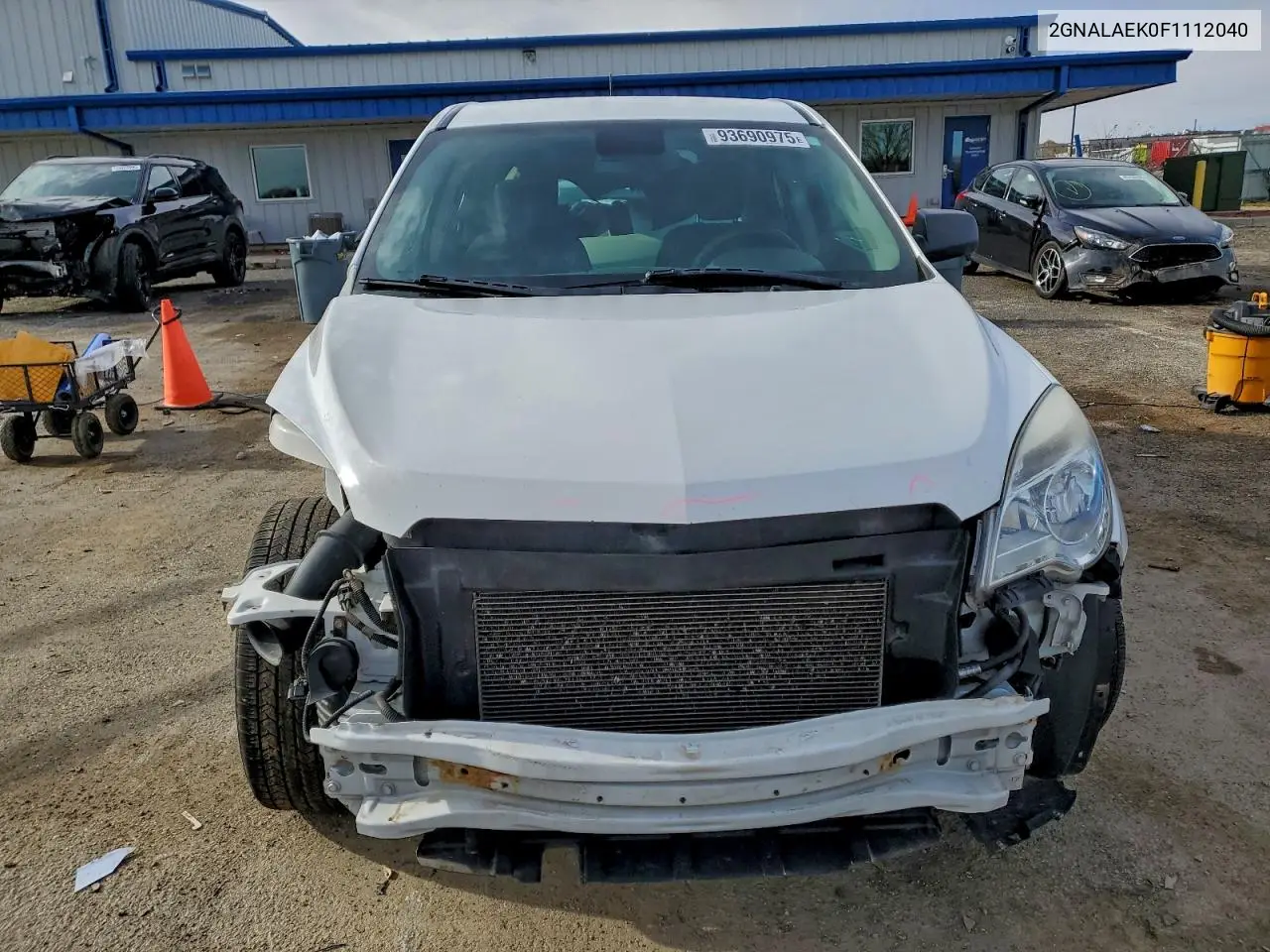 2GNALAEK0F1112040 2015 Chevrolet Equinox Ls