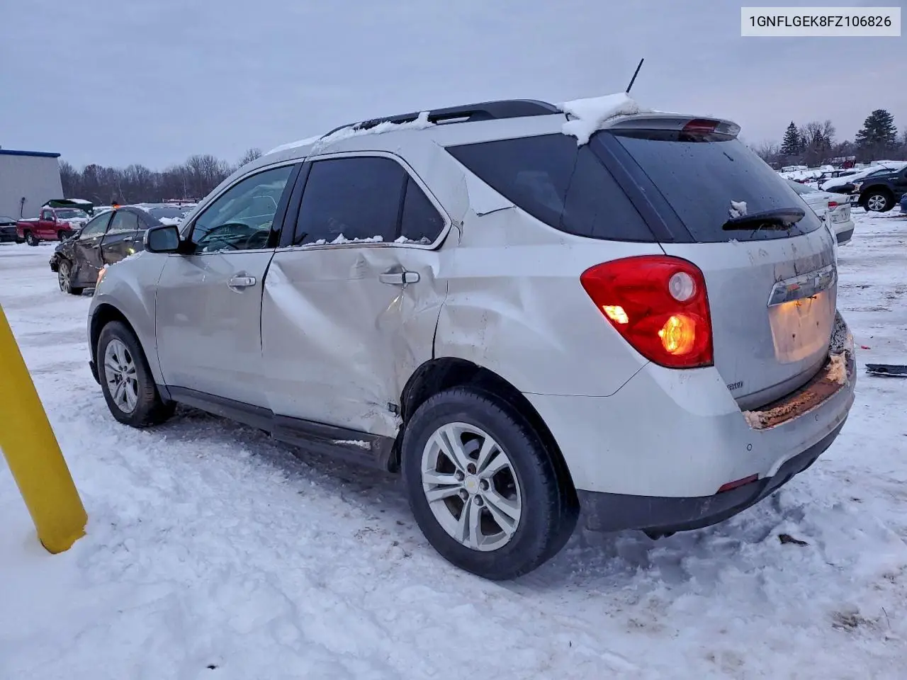 1GNFLGEK8FZ106826 2015 Chevrolet Equinox Lt