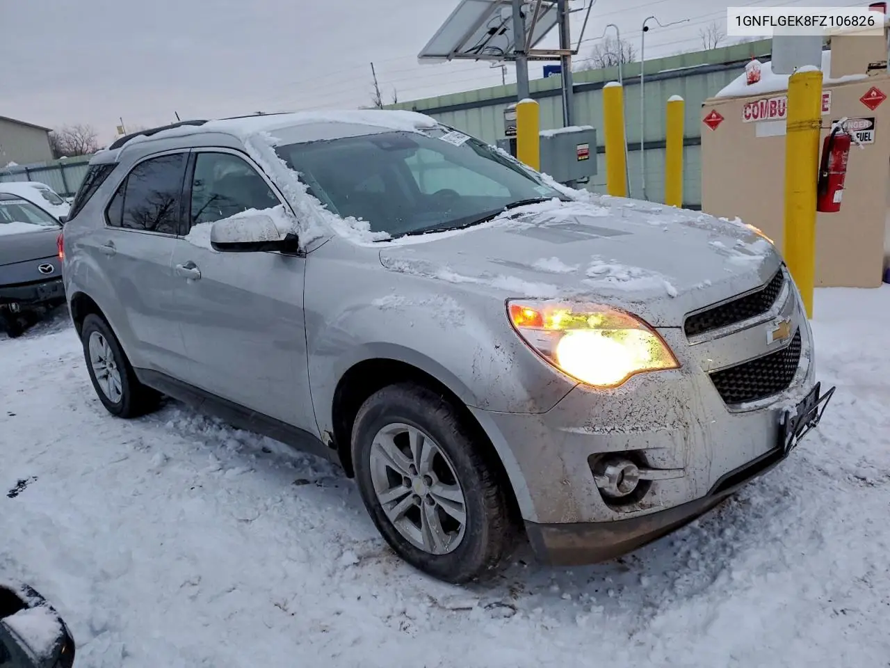 1GNFLGEK8FZ106826 2015 Chevrolet Equinox Lt