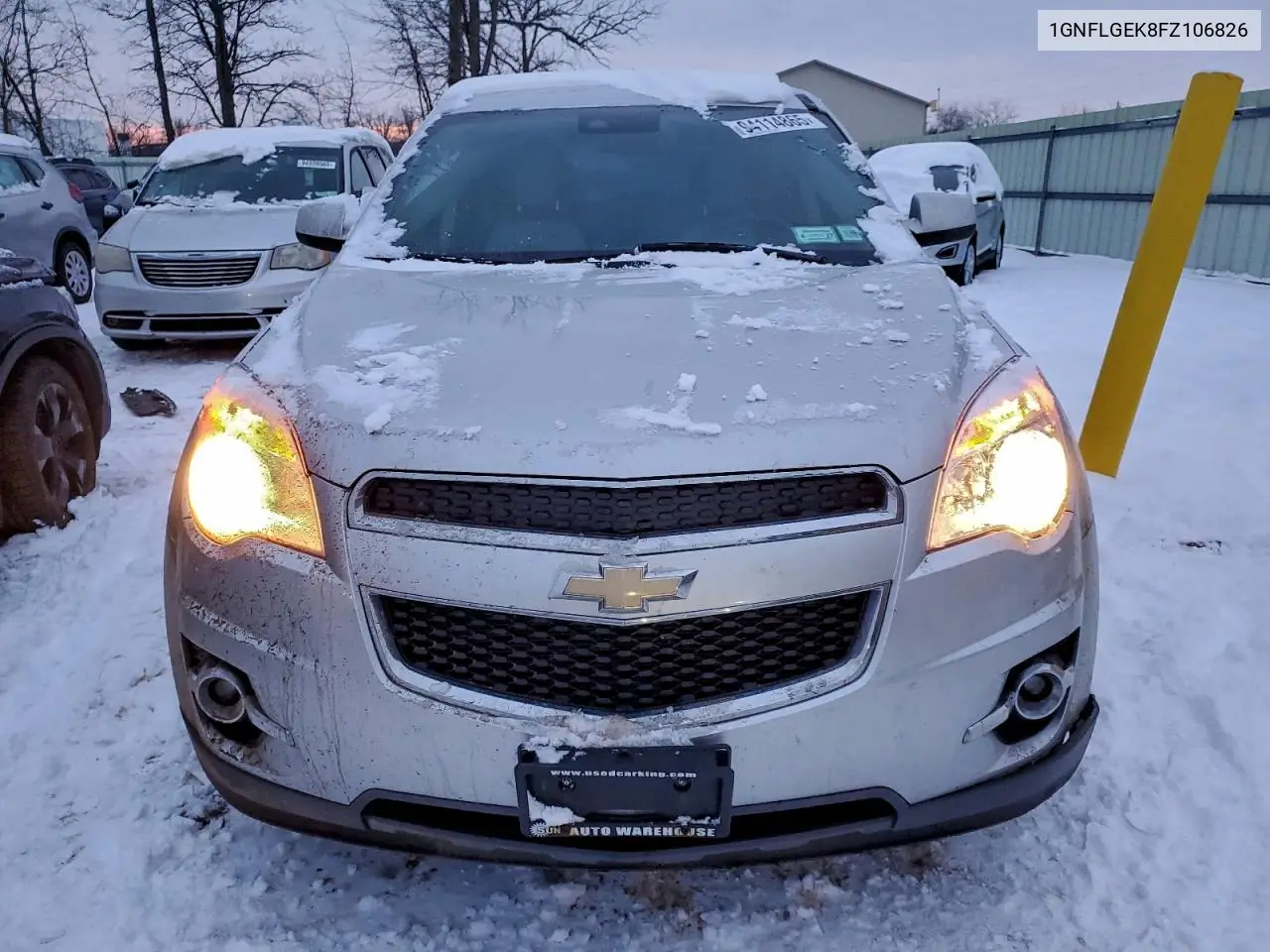 1GNFLGEK8FZ106826 2015 Chevrolet Equinox Lt