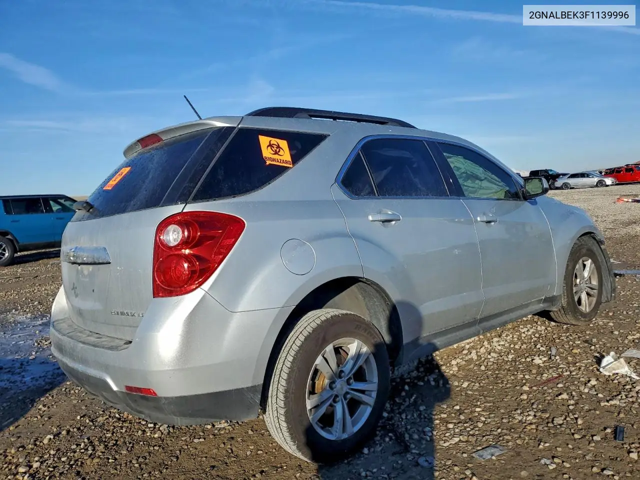 2GNALBEK3F1139996 2015 Chevrolet Equinox Lt