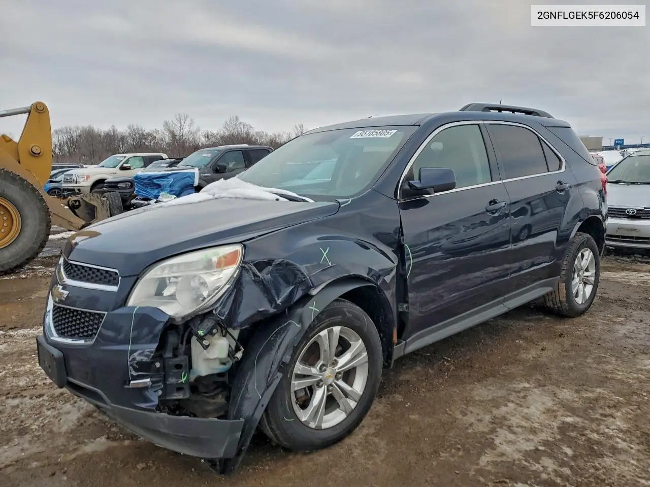 2GNFLGEK5F6206054 2015 Chevrolet Equinox Lt
