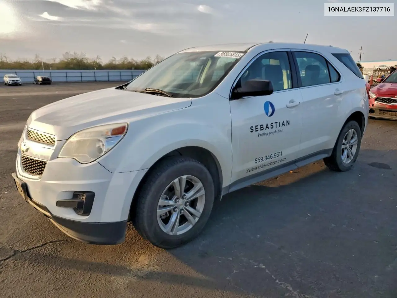 1GNALAEK3FZ137716 2015 Chevrolet Equinox Ls