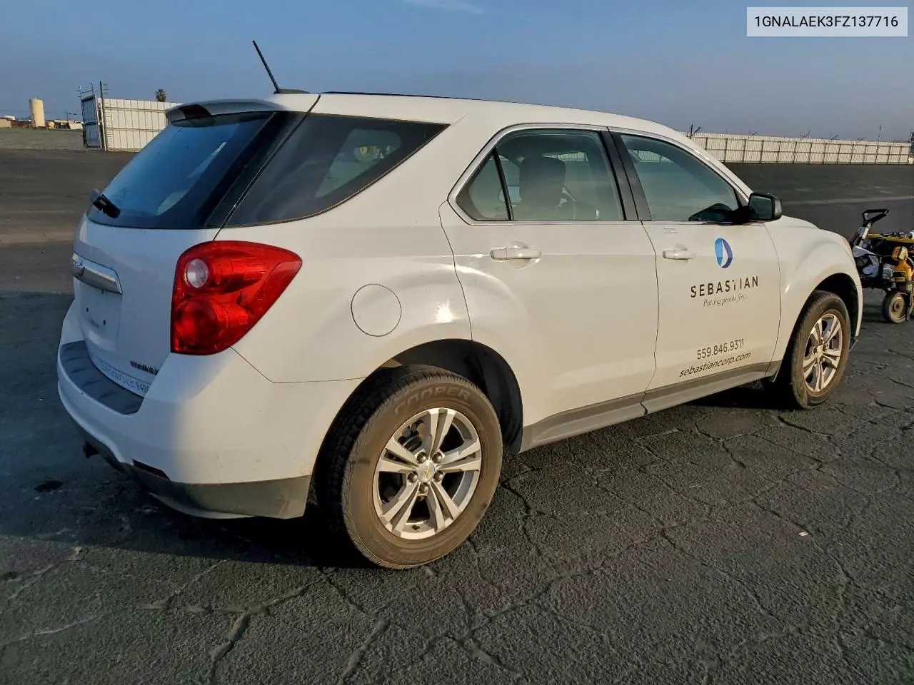 1GNALAEK3FZ137716 2015 Chevrolet Equinox Ls