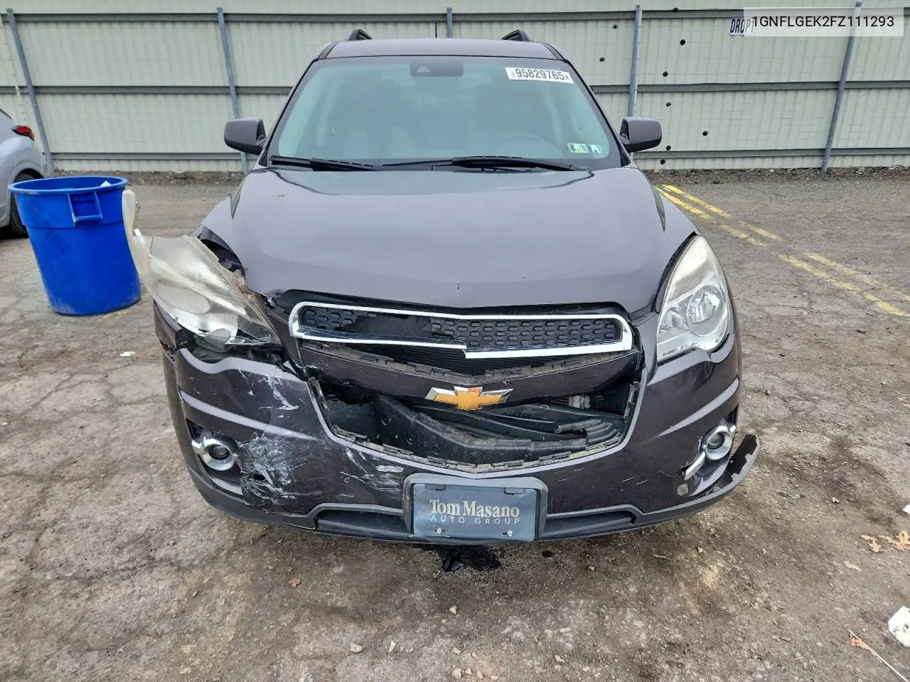 1GNFLGEK2FZ111293 2015 Chevrolet Equinox Lt
