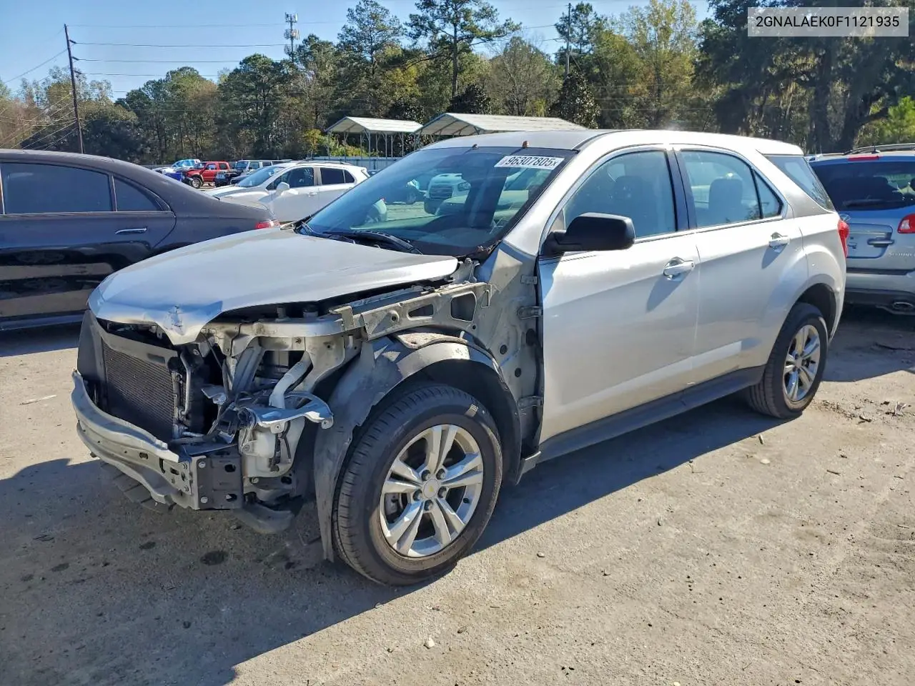 2GNALAEK0F1121935 2015 Chevrolet Equinox Ls