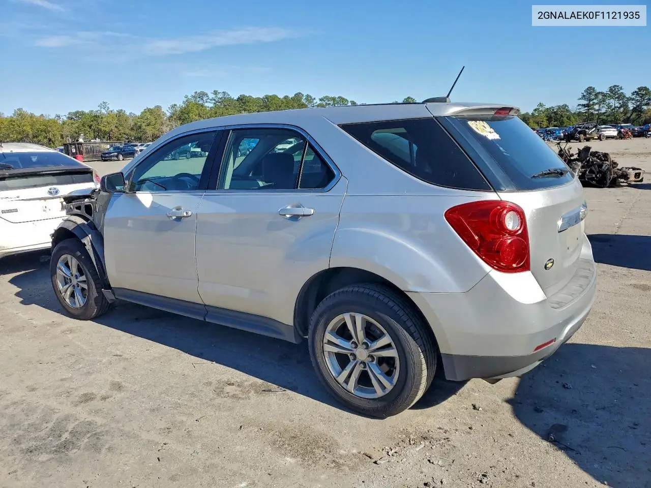 2GNALAEK0F1121935 2015 Chevrolet Equinox Ls