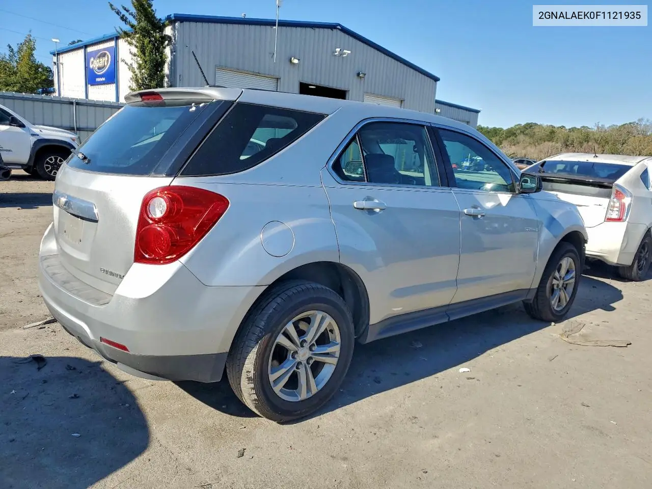 2GNALAEK0F1121935 2015 Chevrolet Equinox Ls