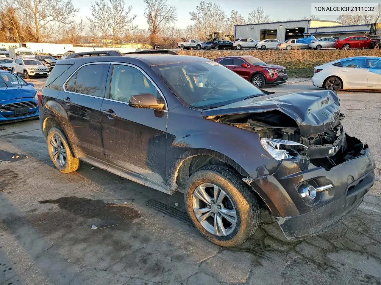 1GNALCEK3FZ111032 2015 Chevrolet Equinox Lt