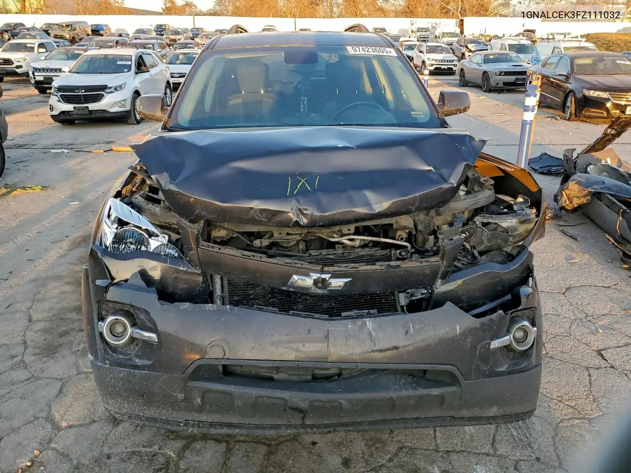 1GNALCEK3FZ111032 2015 Chevrolet Equinox Lt