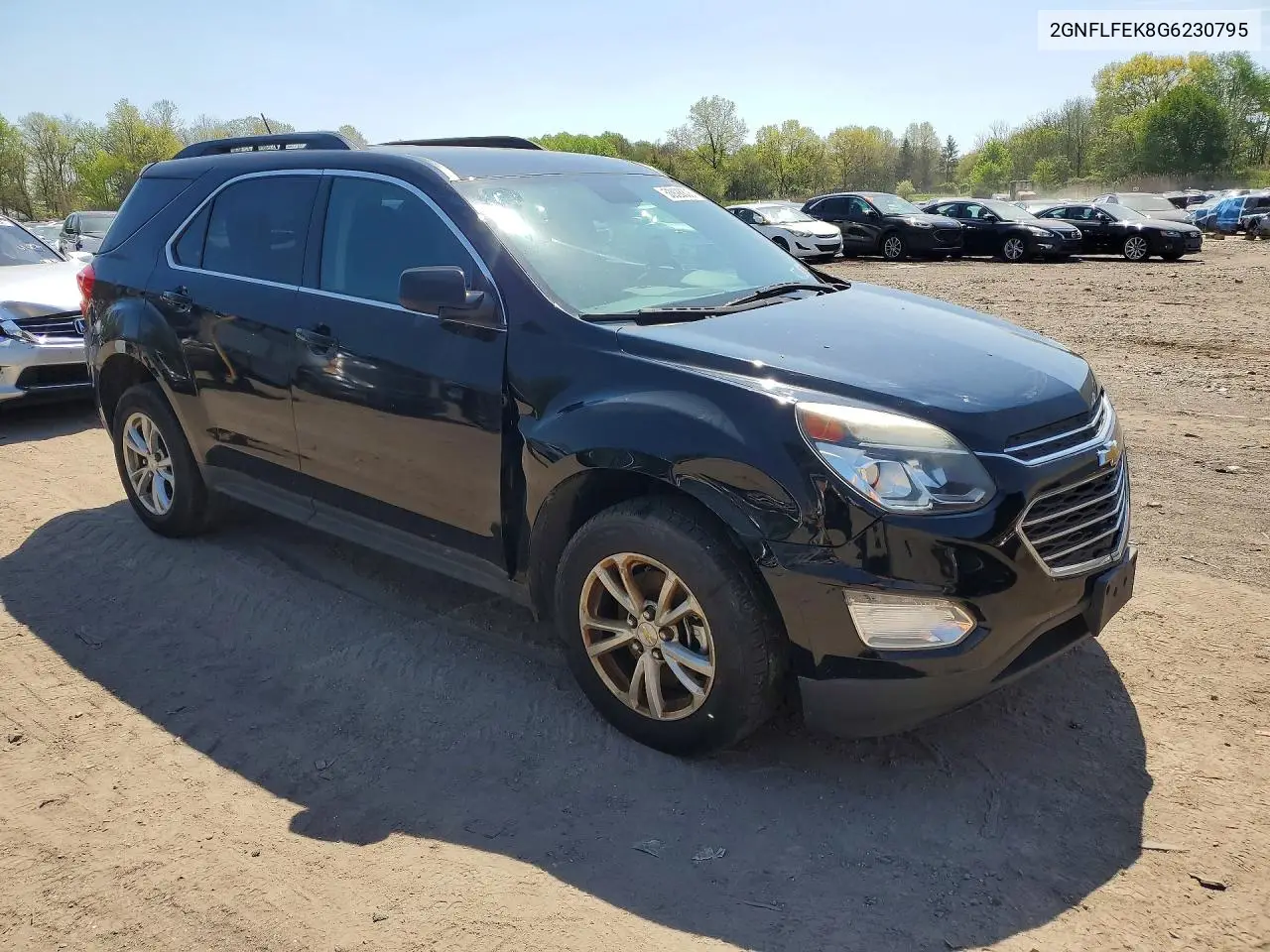 2GNFLFEK8G6230795 2016 Chevrolet Equinox Lt