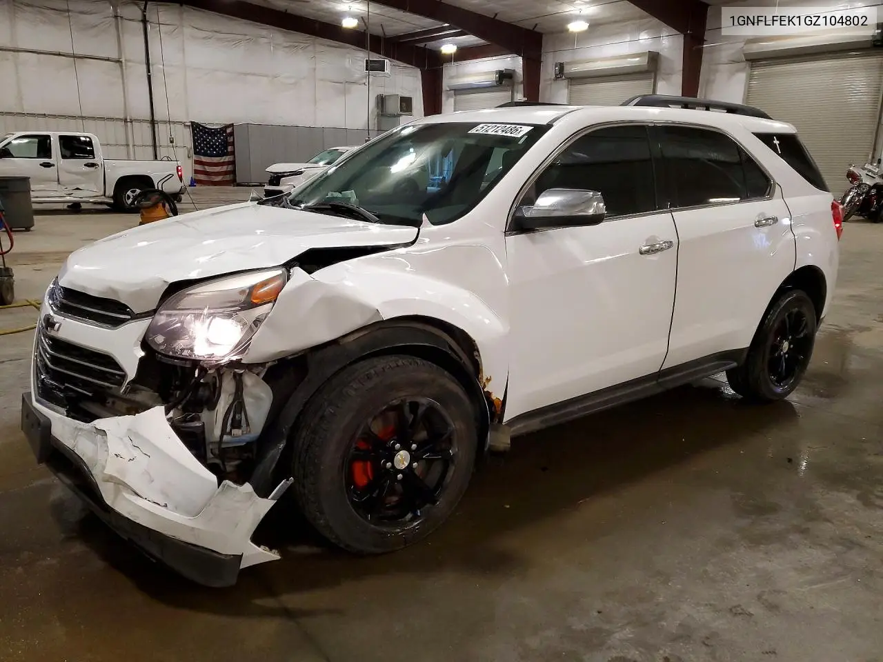 1GNFLFEK1GZ104802 2016 Chevrolet Equinox Lt