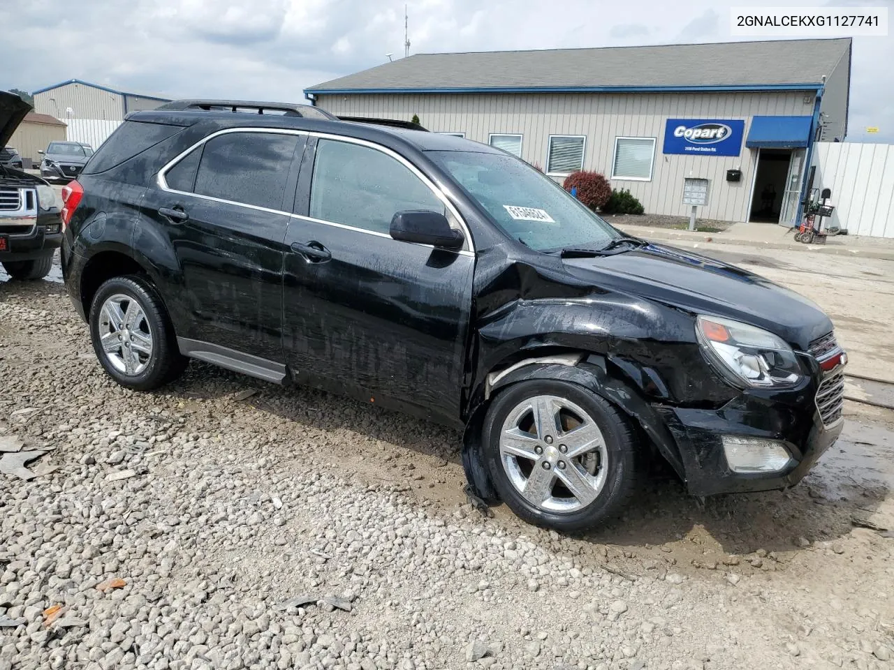 2016 Chevrolet Equinox Lt VIN: 2GNALCEKXG1127741 Lot: 61546624