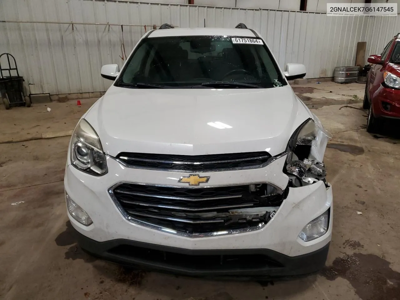 2016 Chevrolet Equinox Lt VIN: 2GNALCEK7G6147545 Lot: 61751864