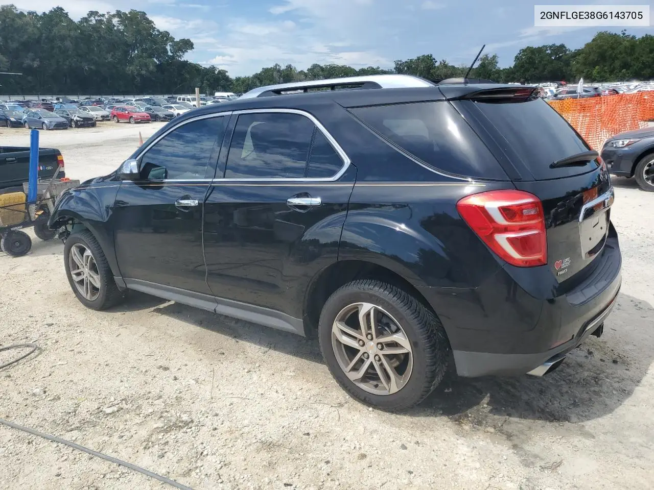 2GNFLGE38G6143705 2016 Chevrolet Equinox Ltz