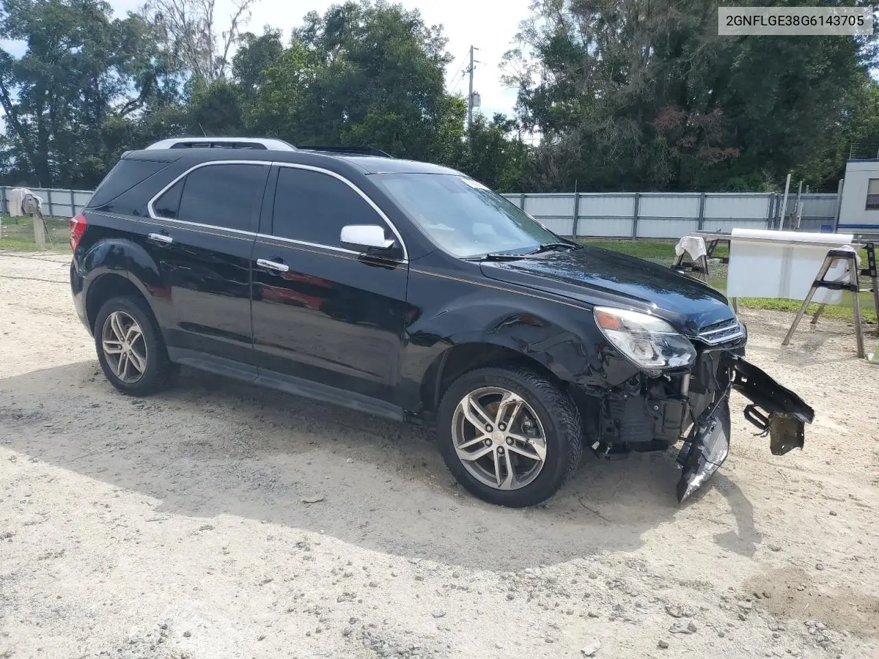 2GNFLGE38G6143705 2016 Chevrolet Equinox Ltz
