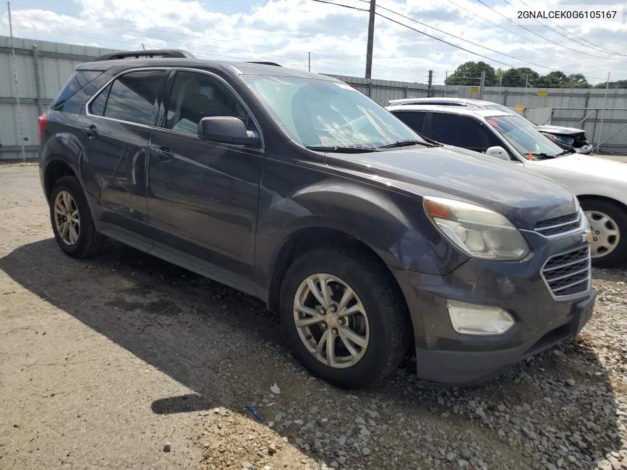 2GNALCEK0G6105167 2016 Chevrolet Equinox Lt