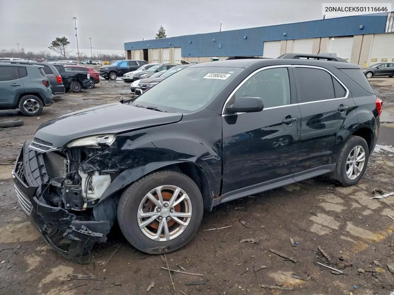 2GNALCEK5G1116646 2016 Chevrolet Equinox Lt