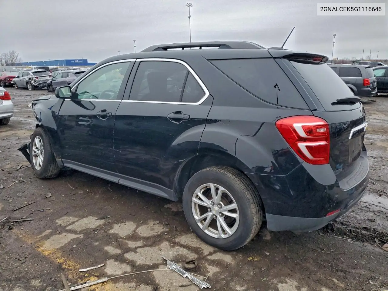 2GNALCEK5G1116646 2016 Chevrolet Equinox Lt
