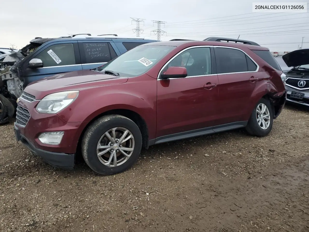 2GNALCEK1G1126056 2016 Chevrolet Equinox Lt