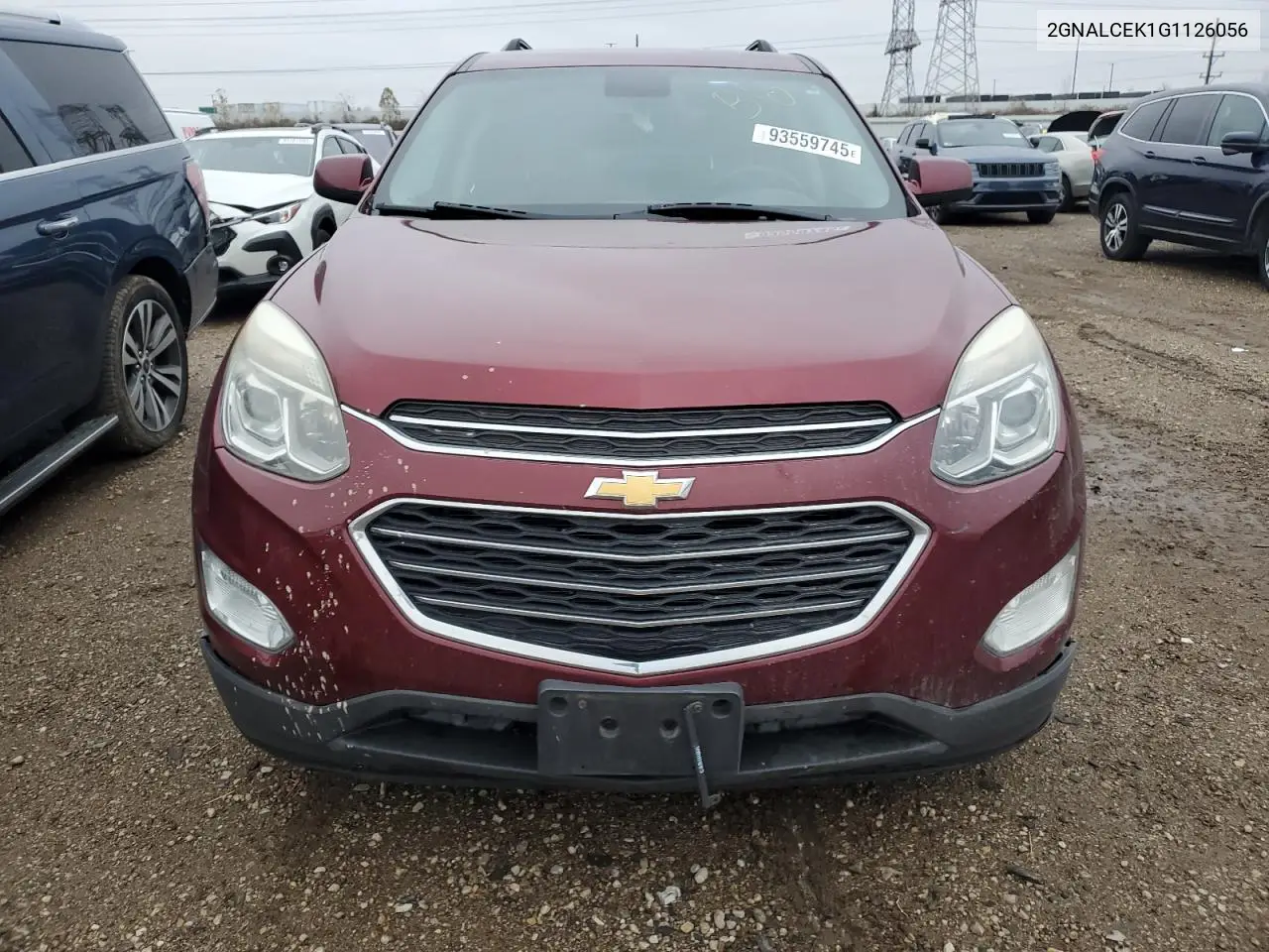 2GNALCEK1G1126056 2016 Chevrolet Equinox Lt