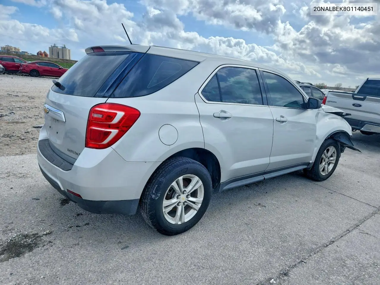 2GNALBEK8G1140451 2016 Chevrolet Equinox Ls