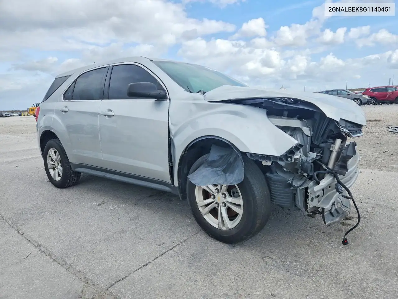 2GNALBEK8G1140451 2016 Chevrolet Equinox Ls
