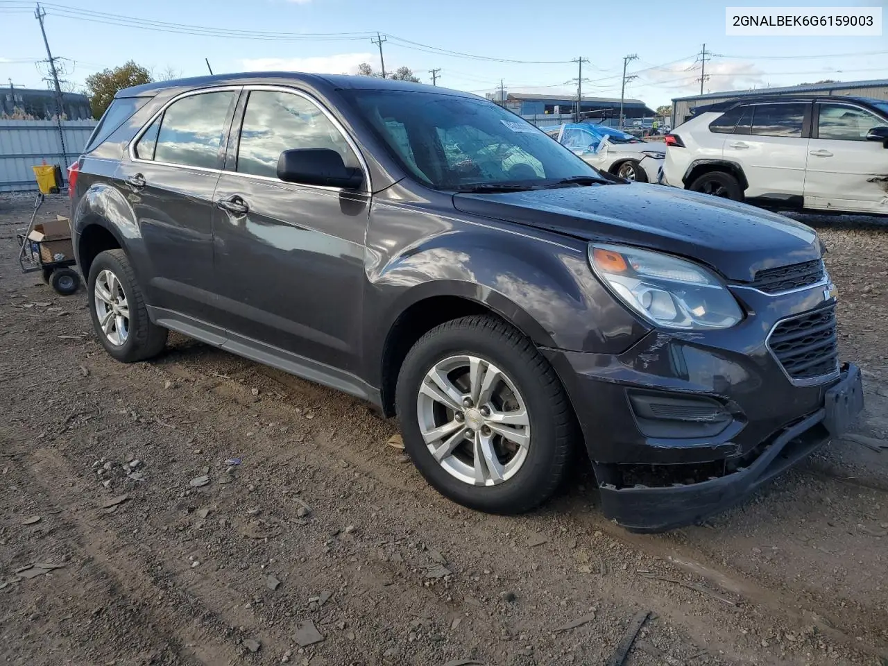 2GNALBEK6G6159003 2016 Chevrolet Equinox Ls