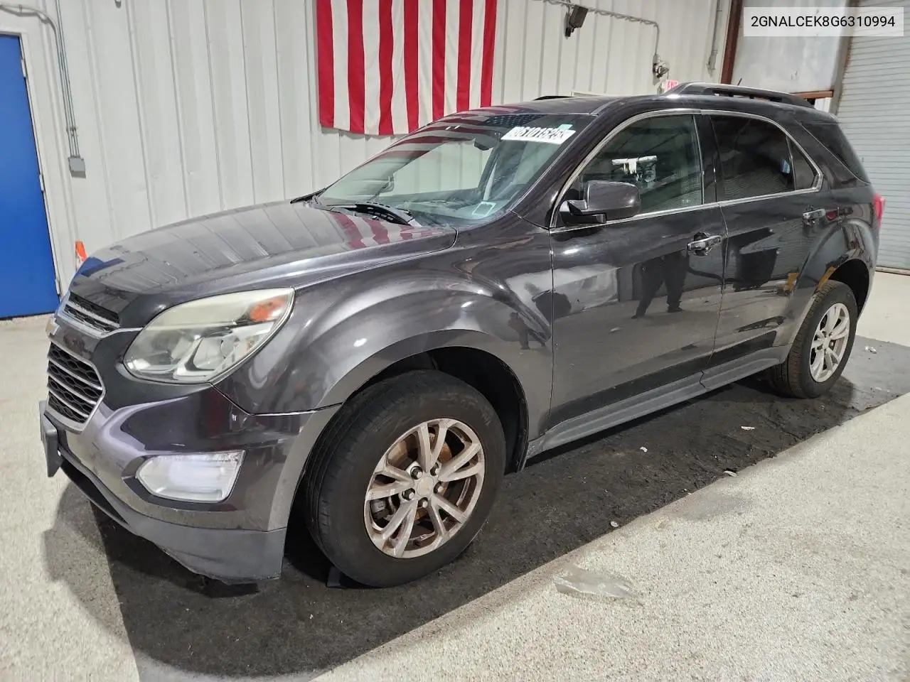 2GNALCEK8G6310994 2016 Chevrolet Equinox Lt