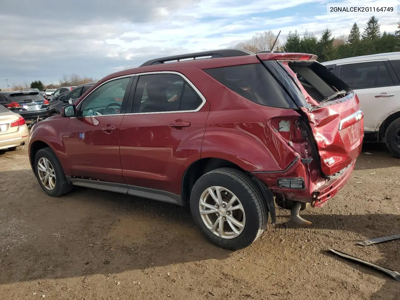 2GNALCEK2G1164749 2016 Chevrolet Equinox Lt