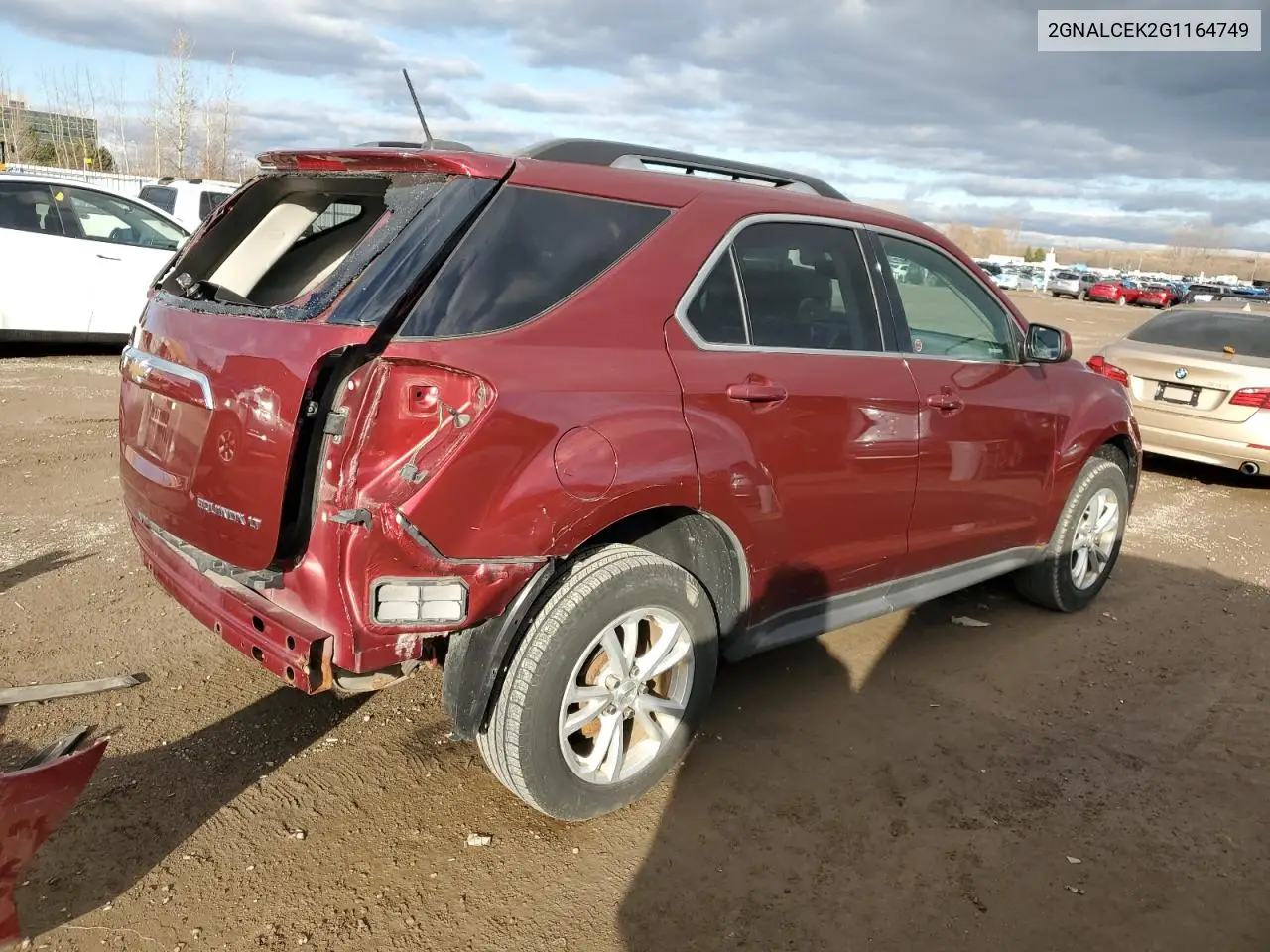 2GNALCEK2G1164749 2016 Chevrolet Equinox Lt